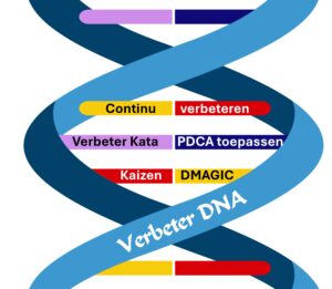 Continu verbeteren in het DNA